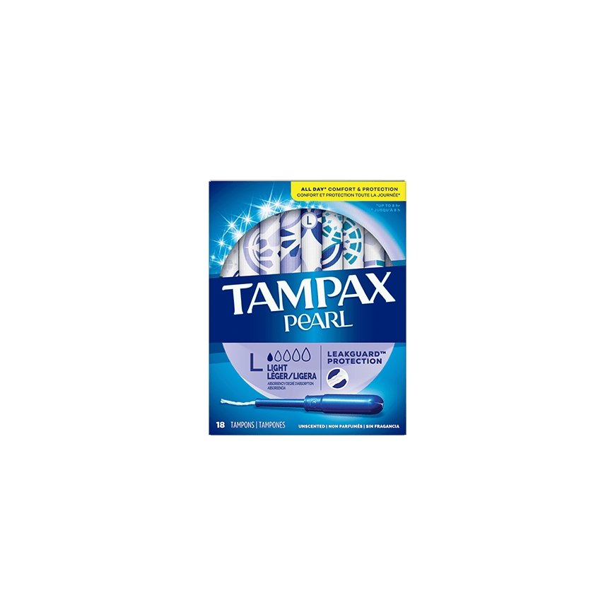 TAMPAX Pearl Light Tamponas 18 vnt