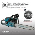 Könner & Söhnen KS CS21G-16 moottorisaha 1600 W 3000 RPM musta, Sininen, Harmaa, Punainen