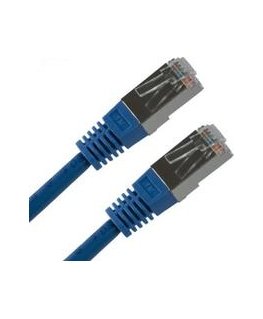 LAN FTP -korjauskaapeli, Cat.5e, RJ45 M - RJ45 M, 10 m, su suojauksella, pyöreä, puhdasta kuparia.