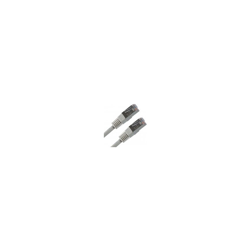 LAN FTP патч-кабель, Cat.5e, RJ45 M - RJ45 M, 10 м, экранированный, круглый, медь высокого качества – 2