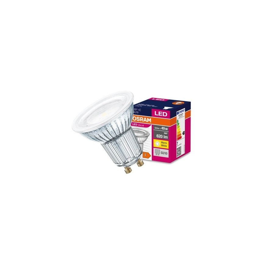 Osram LED lemputė PAR16 50 36° 4.3W/830 GU10