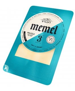 Vilkyskiu Suriai Hard Cheese MEMEL Prussia 3 months, 45%, RSM, sliced, 0.15 kg