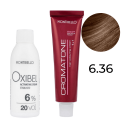 Montibello Cromatone juuksevärv 60ml - 6,36 | Tume kuldpruun heledatele juustele Montibello Cromatone juuksevärv 60ml - 6,36 | Tume kuldpruun heledatele juustele