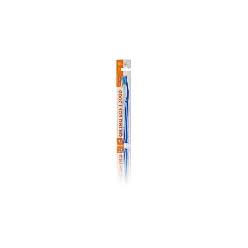 Woom Ortho Soft 3000 Ortodontinis dantų šepetėlis