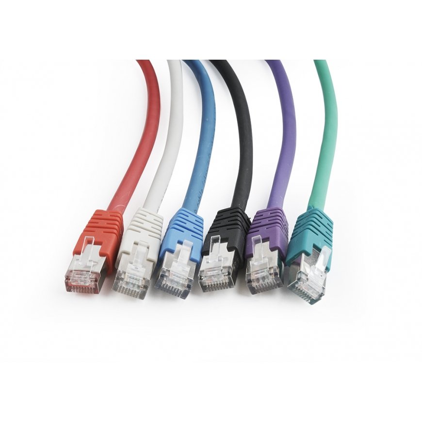 Gembird PP6A-LSZHCU-BK-1M tinklo kabelis Juoda Cat6a – 2