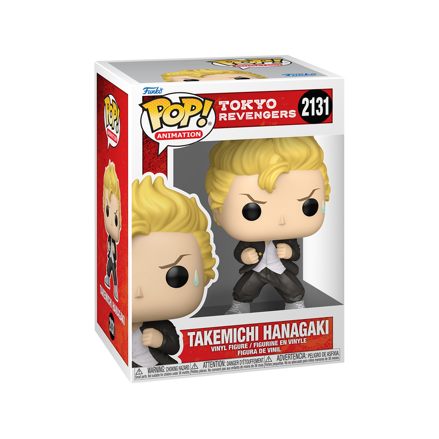 FUNKO POP! Vinilinė figūrėlė: Tokyo Revengers - Takemichi Hanagaki (w/ Chase)