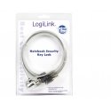 LogiLink Notebook Security Lock kabeļu slēdzene 1,5 m LogiLink Notebook Security Lock kabeļu slēdzene 1,5 m