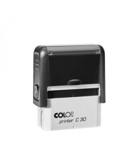 Антспаудос COLOP Принтер C30, черный корпус, черная подушка