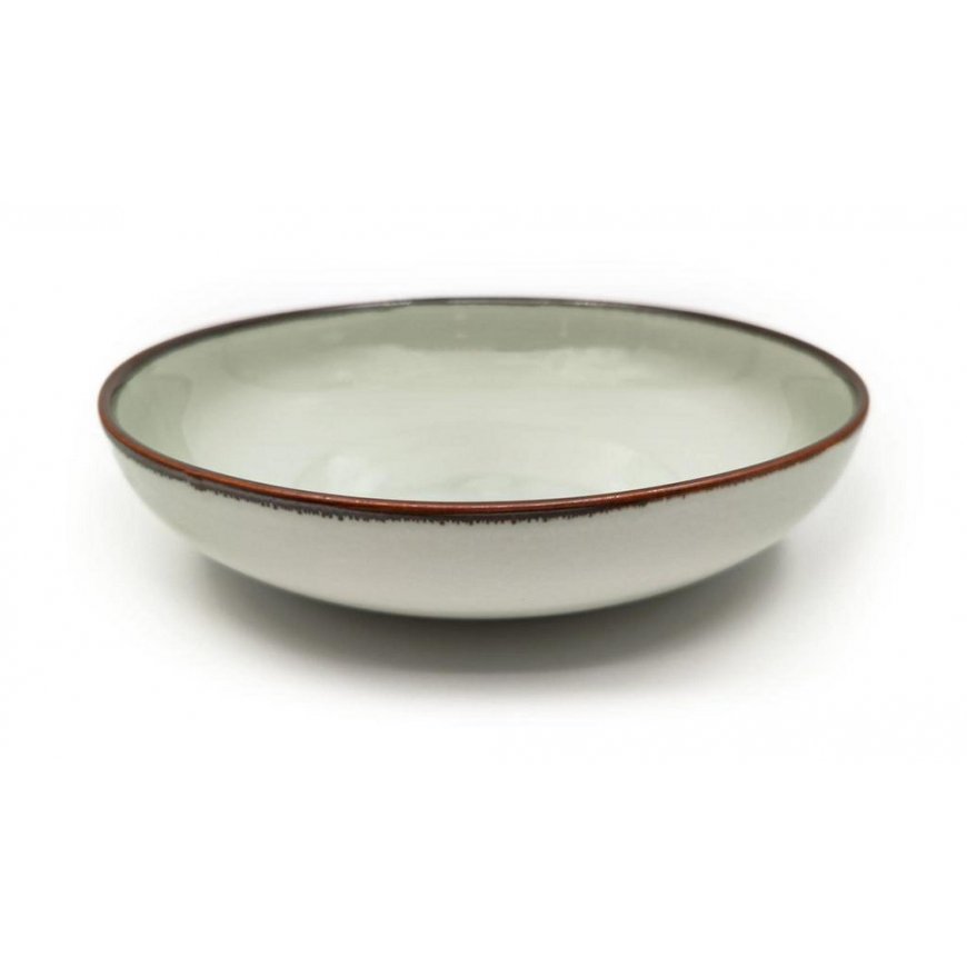 Alumina Lautanen Gold, syvä, posliini, 650 ml, D 20 cm, K 5,5 cm, kpl