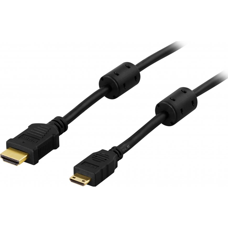 Deltaco HDMI-1016 HDMI kabelis 1 m