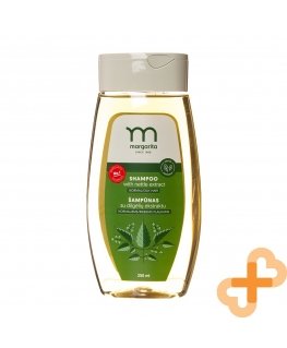 Shampoo MARGARITA nokkos-uutteella normaaleille ja rasvaisille hiuksille, 400ml