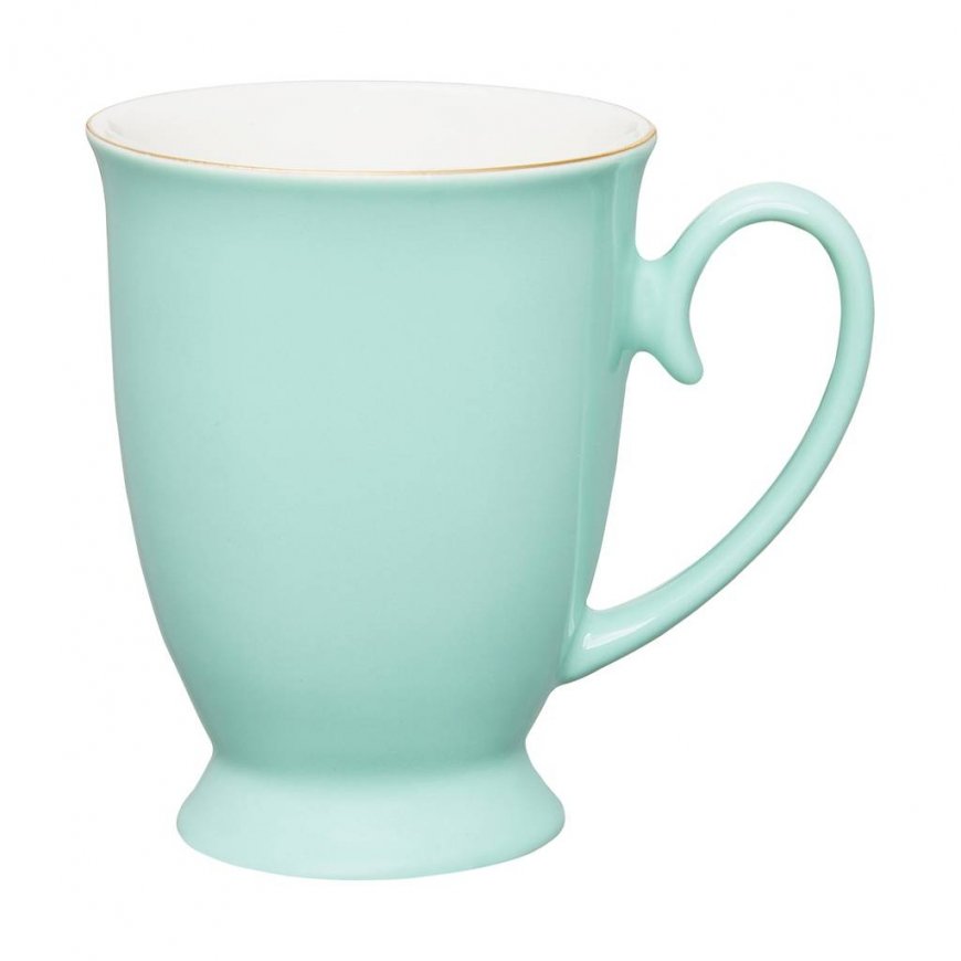 Porcelain mug 300 ml green AMBITION – 2