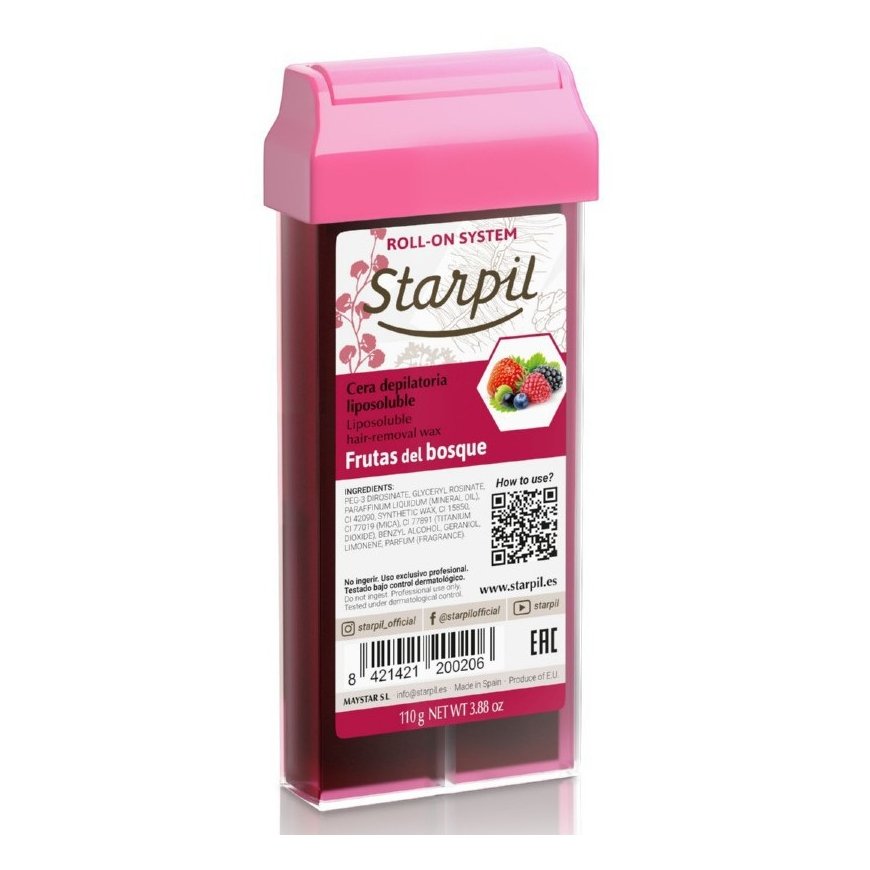 Starpil Roll-On Forest Fruit Wax in a Cartridge, 110 g