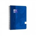OXFORD TOUCH Spiral Notebook, A5+, 70 sheets, lined, blue color. OXFORD TOUCH Spiral Notebook, A5+, 70 sheets, lined, blue color.