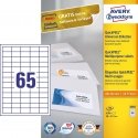 Avery 3666 kleebisetikett Nelinurk Püsifilter Valge 6500 tk Avery 3666 kleebisetikett Nelinurk Püsifilter Valge 6500 tk