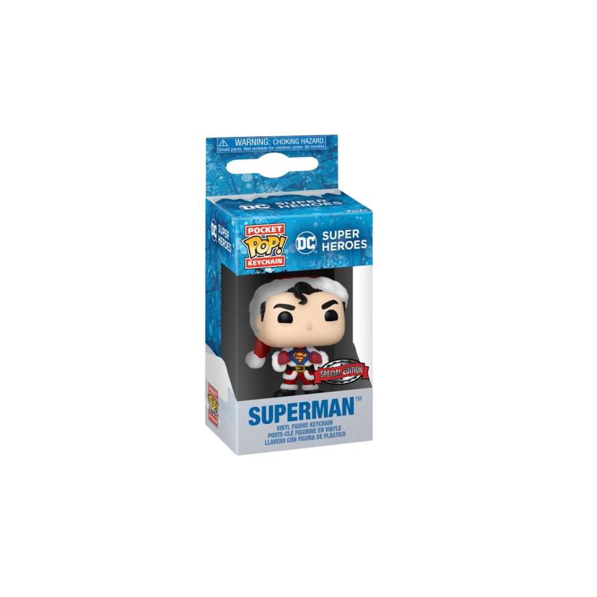 FUNKO POP! Keychain: Super Heroes - Superman, 10 cm – 2
