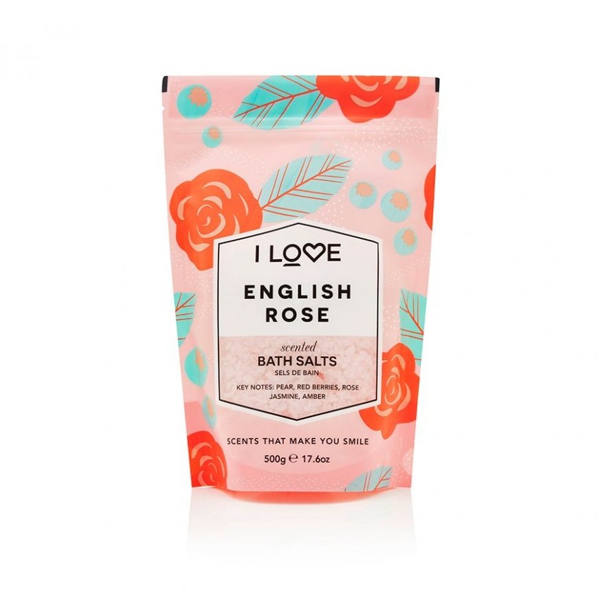 I Love, allkirjade kollektsioon, inglise roos, vannisool, 500g – 2
