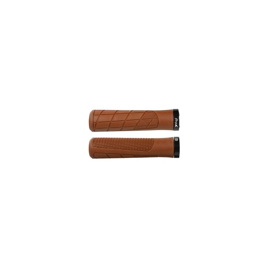 ProX GP-34 130mm Lock-on Brown Handlebar Grips – 2
