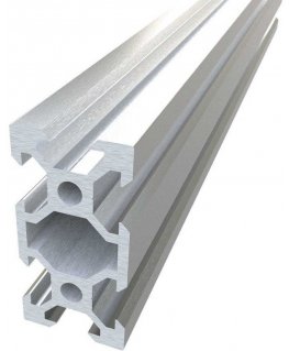 Openbuilds V-Slot 2040 Aluminum Profile Anodized Silver 250mm Drill Bit