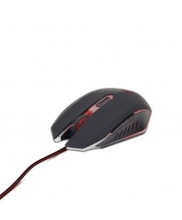 Gembird MUSG-001-R pele Speļu Abām rokām USB Type-A 2400 DPI