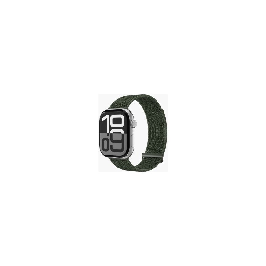 Beline Woven Nylon Parachute Bracelet for Apple Watch 42/44/45/49mm Olive – 2