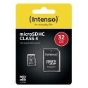 Intenso 3403480 zibatmiņa 32 GB MicroSDHC Klases 4
