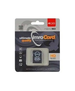 Imro 4 GB 412 GB talusega Micro SD mälukaart + adapter 10C