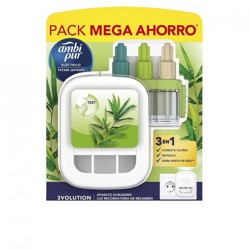 Ambi Pur 3VOLUTION gaisa atsvaidzinātāja ierīce + papildinājums tatami 21 ml