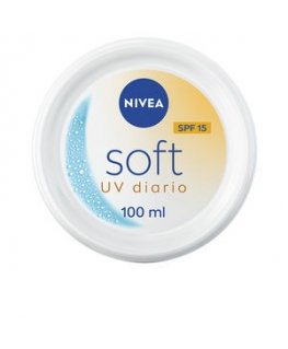 Nivea Soft mitrinošs krēms ar SPF15, 100 ml