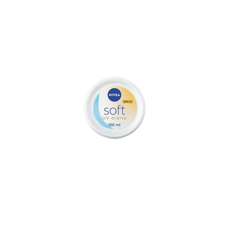 Nivea Soft увлажняющий крем с SPF15, 100 мл