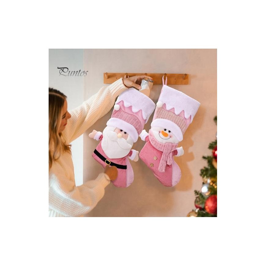 Kalėdų dekoracija DEKORATYVUS KALĖDŲ Senelis 22CM PILKAS