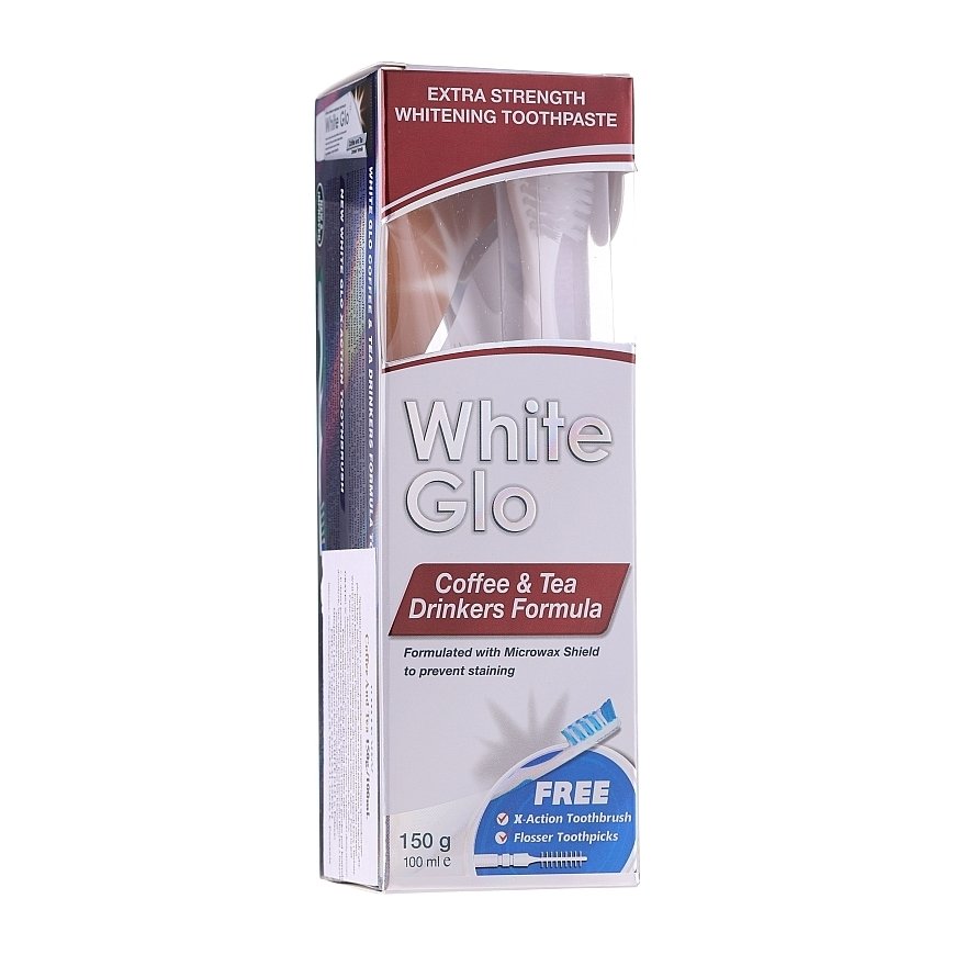 White Glo White GLO COFFEE & TEA DRINKERS FORMULA toothpaste, 150 g