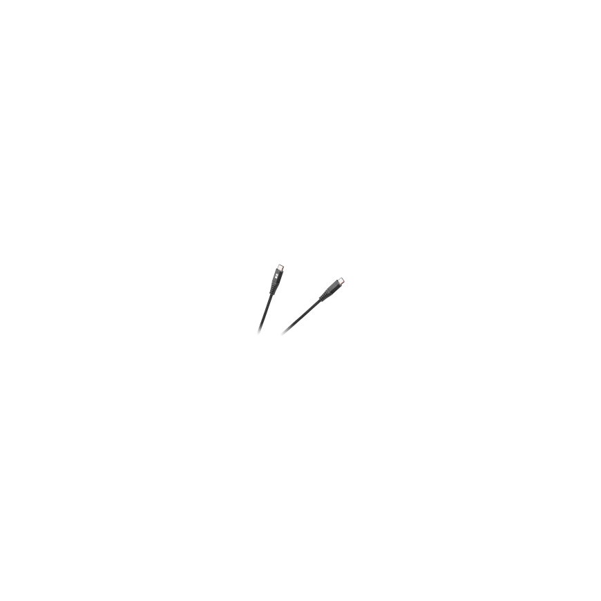 REBEL USB C - USB C kabelis 1m Juodas – 2