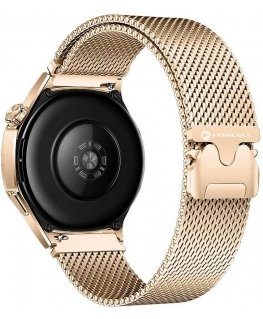 Strap for Samsung Galaxy Watch Forcell F-Design FS10, magnetic, steel, 22 mm, black