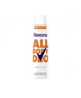 Rexona Fresh Citrus Унисекс Дезодорант-спрей для всего тела 150 мл