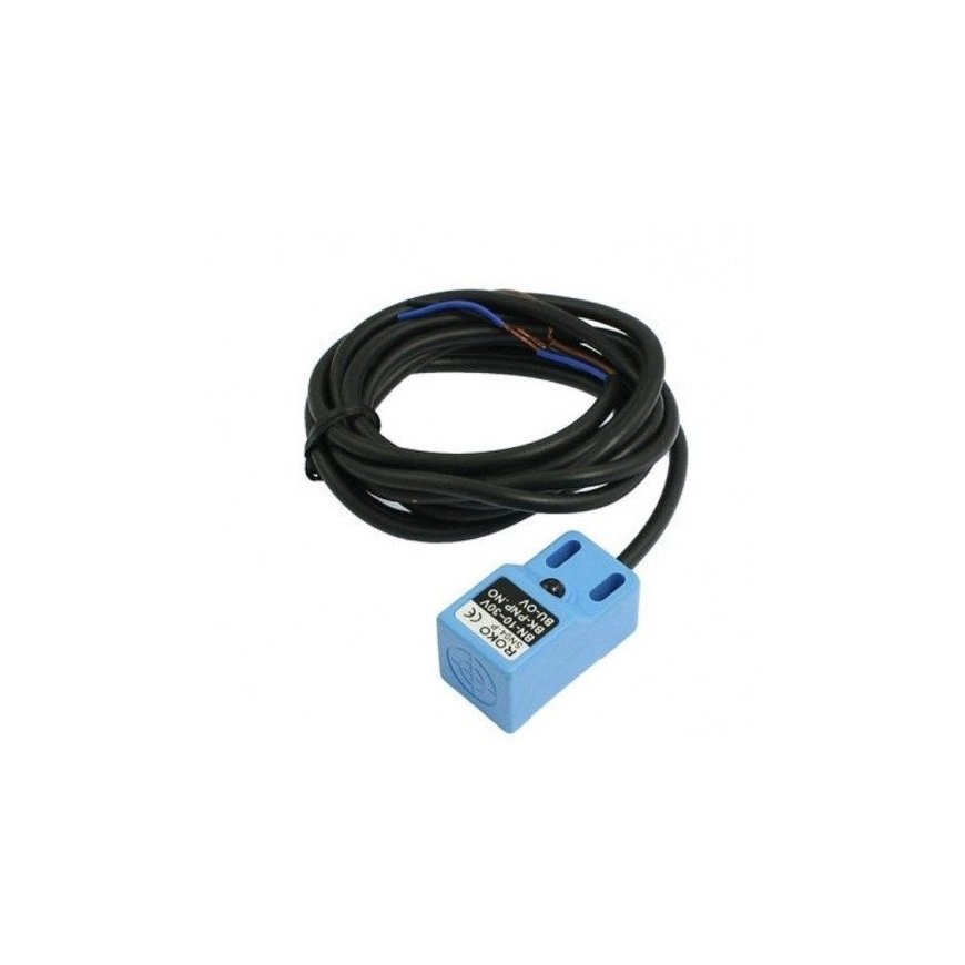 Rectangular PNP NO Inductive Proximity Sensor - 4mm - 10-30VDC - with Wire - ROKO SN04-P