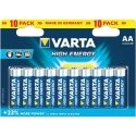 Varta HIGH ENERGY AA Vienreizējas lietošanas baterija Sārmaina akumulatoru baterija Varta HIGH ENERGY AA Vienreizējas lietošanas baterija Sārmaina akumulatoru baterija