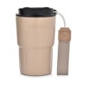Royal marble thermal coffee mug, 350 ml, black, AMBITION Royal marble thermal coffee mug, 350 ml, black, AMBITION