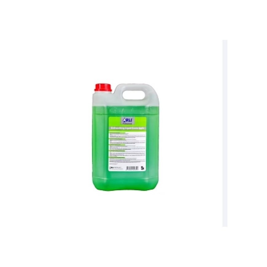 ARLI CLEAN Dishwashing Liquid, Green Apple Fragrance, 5 L