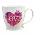 Love Letters Rožinė Süda Tass jalgadel 400 ml AMBITION Love Letters Rožinė Süda Tass jalgadel 400 ml AMBITION
