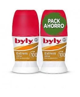 Byly EXTREM CITRUS 100H DEO ROLL-ON PACK 2 x 50 ml