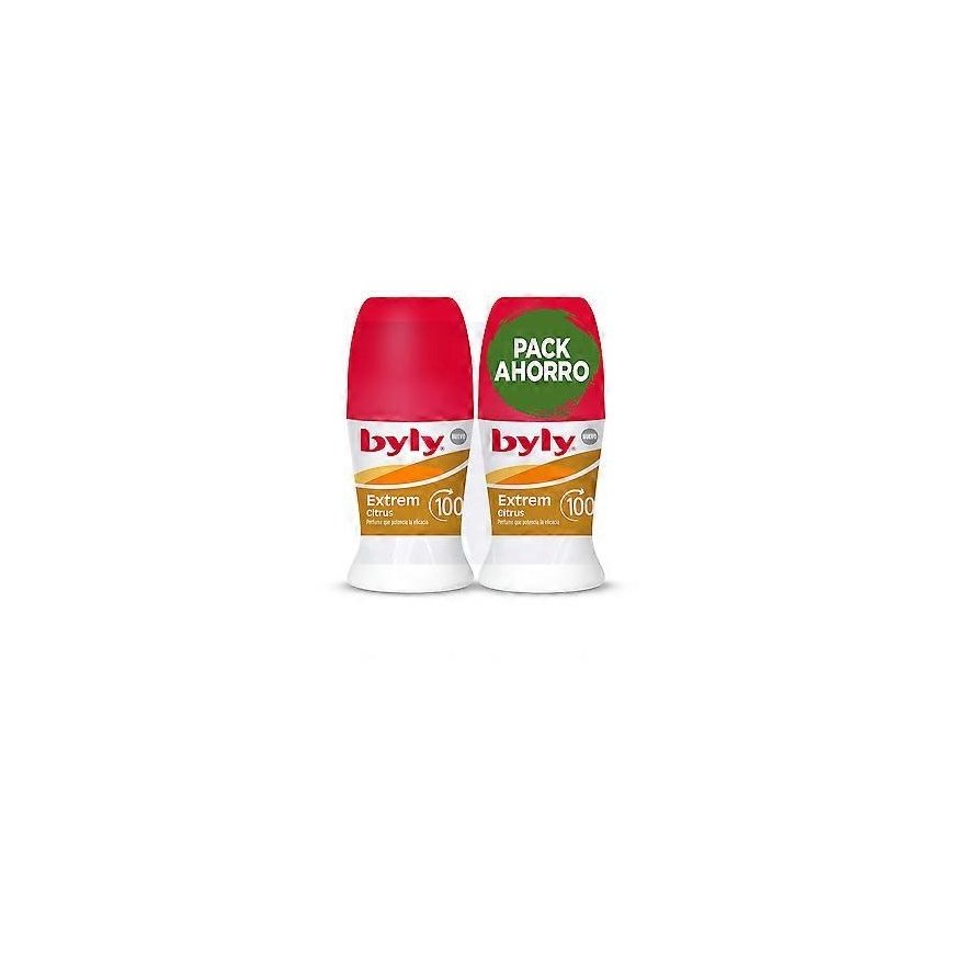 Byly EXTREM CITRUS 100H DEO ROLL-ON PAKK 2 x 50 ml