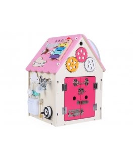 2Kids Toys Activity Board Pink House