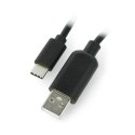 OEM USB-A to USB-C On/Off Switch Cable, Black - 0.9m OEM USB-A to USB-C On/Off Switch Cable, Black - 0.9m