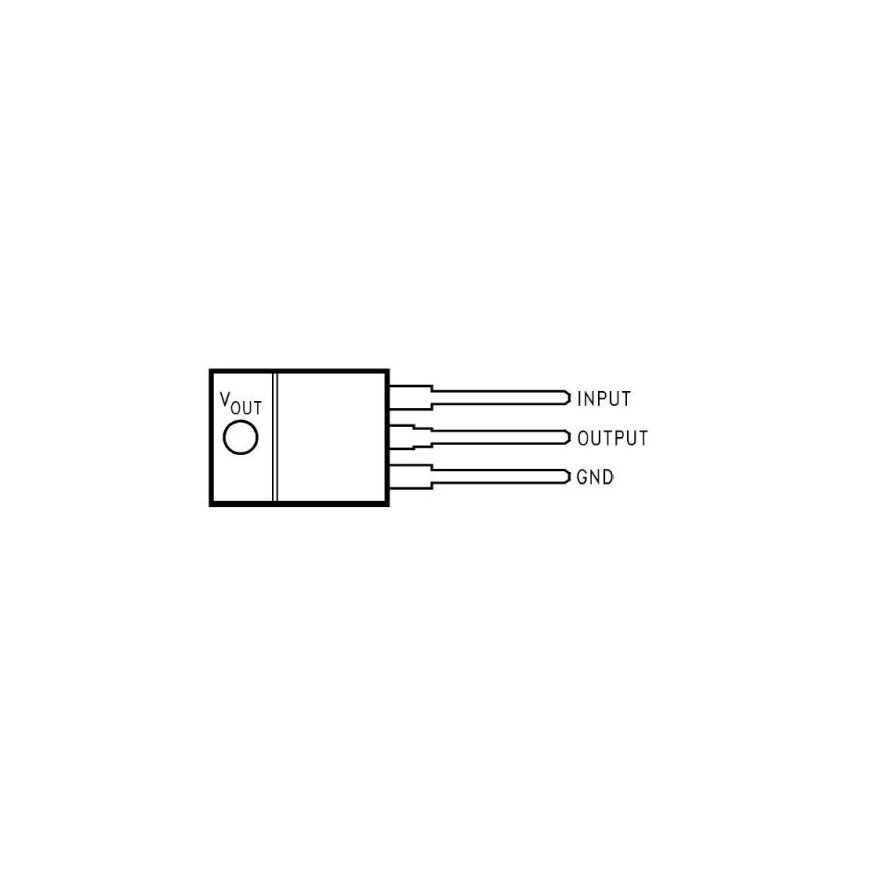 Oem Linear Voltage Regulator LDO 5V LM1117T-5.0 - THT TO220 – 2