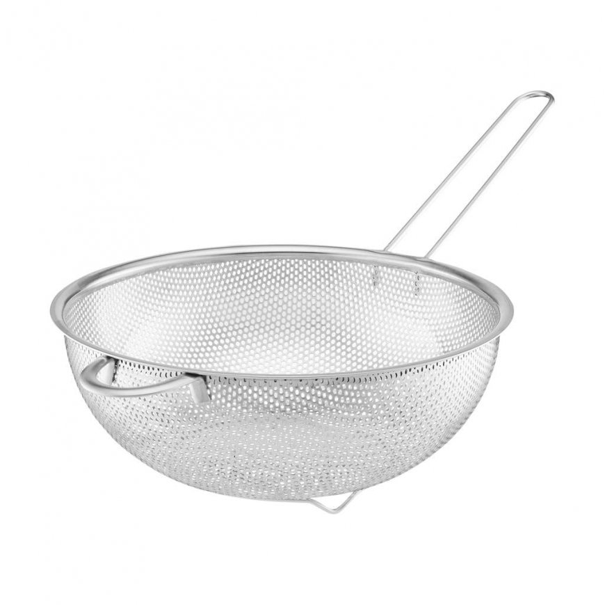 Stainless Steel Strainer with Handle Steel 22 cm AMBITION