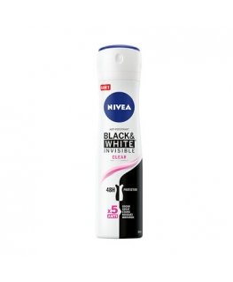 Nivea Musta&Valkoinen Huomaamaton Kirkas, 150 ml