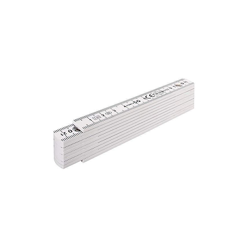 STABILA 1107 2m Folding Plastic Ruler – 2