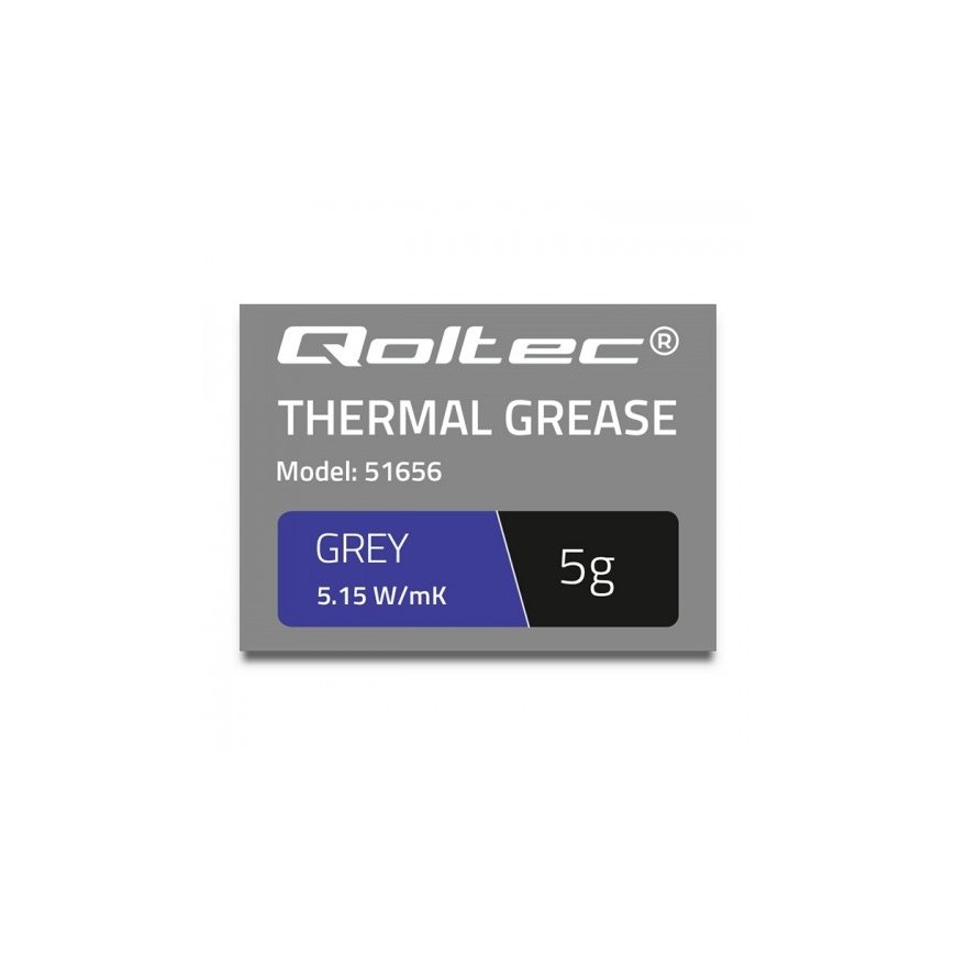 Qoltec 51656 jäähdytyslevyn yhdiste 5,15 W/m·K 5 g