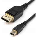 Rodyti Port Mini Cable - 2m Black DisplayPort Rodyti Port Mini Cable - 2m Black DisplayPort